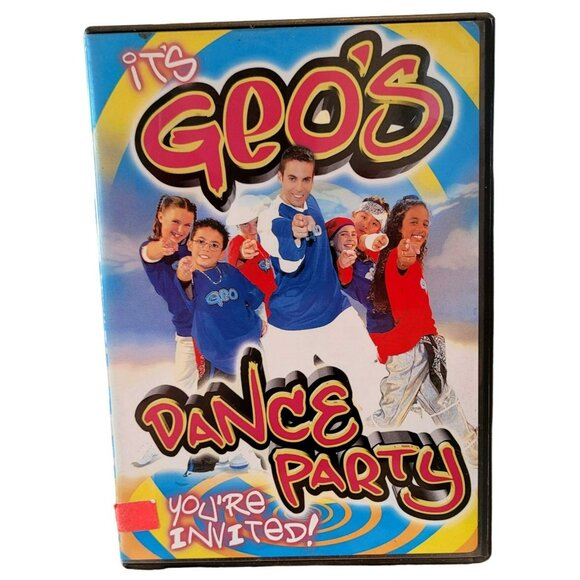 It's Geo's Dance Party You're Invited! - DVD - Dance Music For Kids 4234dvd - Picture 1 of 2
